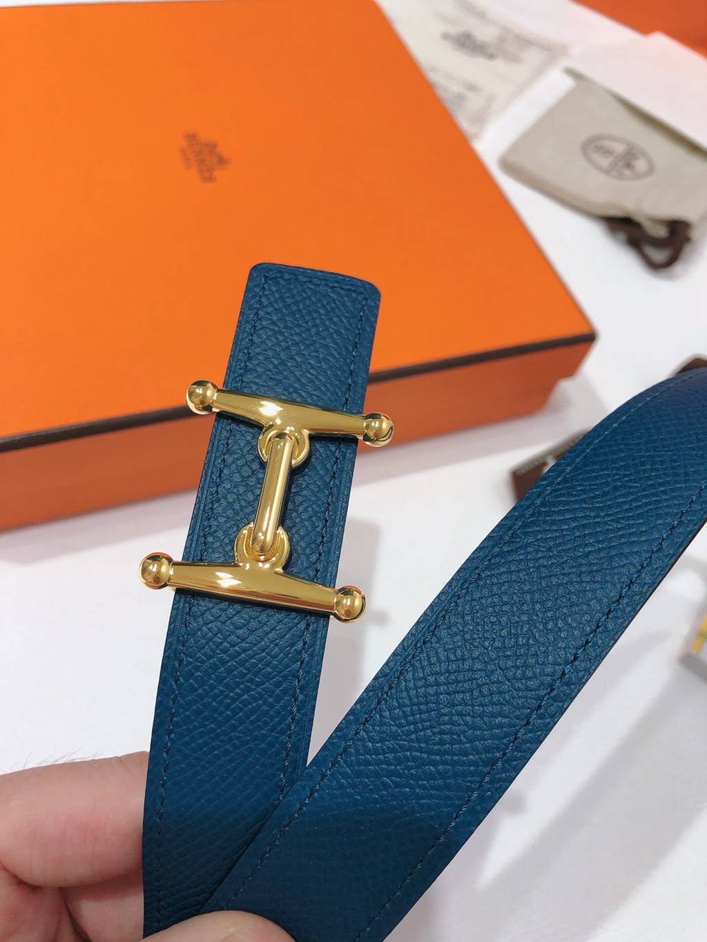 H**mes belts 24mm